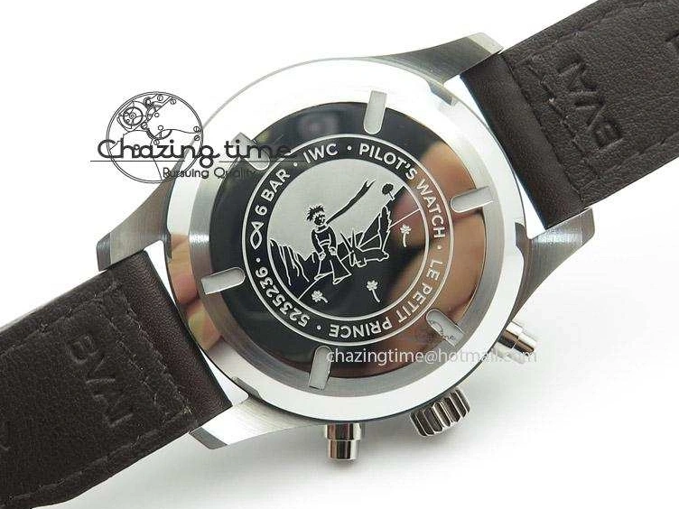 MIROTIME 0508 Pilot Chrono 377706 “Le Petit Prince” V6F Best Edition Blue Dial on Brown Leather Strap A Colorful 7387